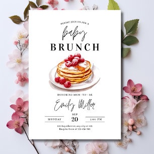 Invitación para Baby Brunch Baby Shower, Desayuno 
