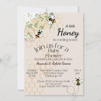 Invitación para baby shower