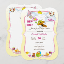 invitación para baby shower