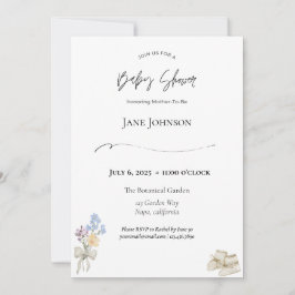 Invitación para baby shower
