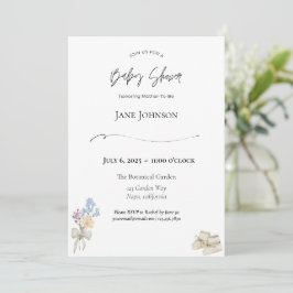 Invitación para baby shower