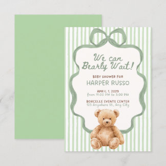 Invitación para baby shower