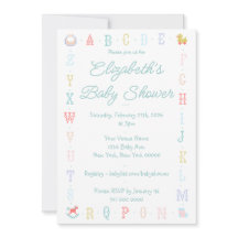 Invitación para Baby Shower