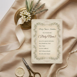 Invitación para Baby Shower