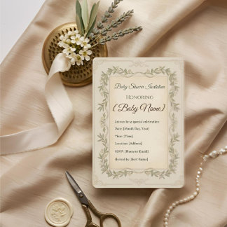Invitación para Baby Shower