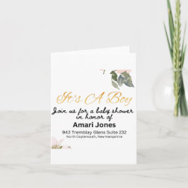 Invitación para Baby Shower