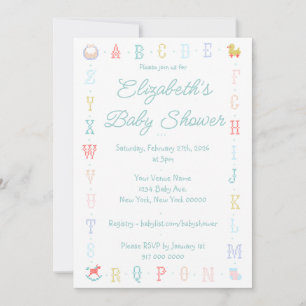 Invitación para Baby Shower