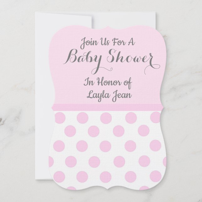 Invitación para Baby Shower (Anverso)