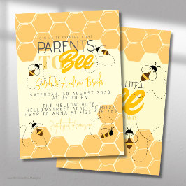 Invitación para Baby Shower de Abeja de Miel para 