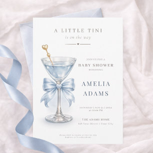 Invitación para Baby Shower de Elegante Coqueta Ti