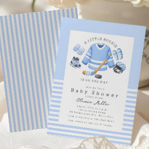 Invitación para Baby Shower de Fútbol Little Kicke