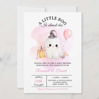 Invitación para Baby Shower de Halloween | Cute Li