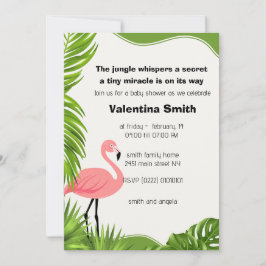 invitación para baby shower de los susurros de la 