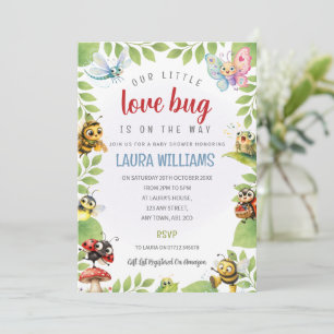 Invitación para Baby Shower de Nuestra Pequeña Cuc