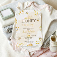 Invitación para Baby Shower de Nuestra Pequeña Mie