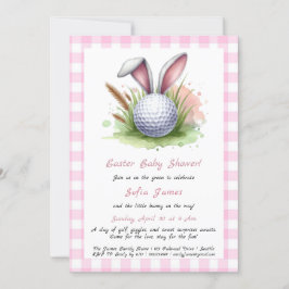 Invitación para Baby Shower de Pascua