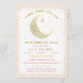 Invitación para Baby Shower de Twinkle Twinkle Lit