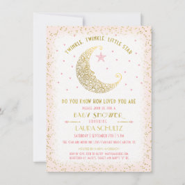 Invitación para Baby Shower de Twinkle Twinkle Lit