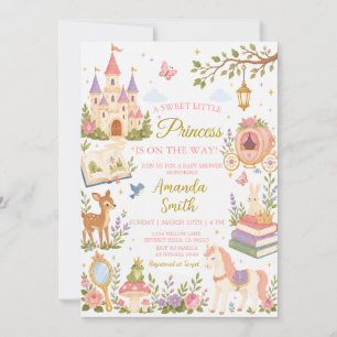 Invitación para baby shower de Una Dulce Princesit