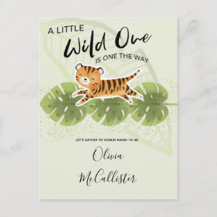 Invitación para Baby Shower de Wild One