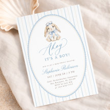 Invitación para baby shower del pequeño marinero