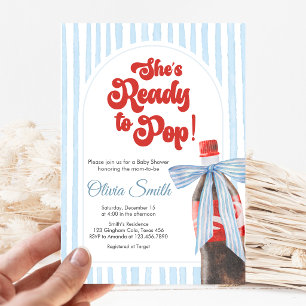 Invitación para Baby Shower Ella Está Lista para E
