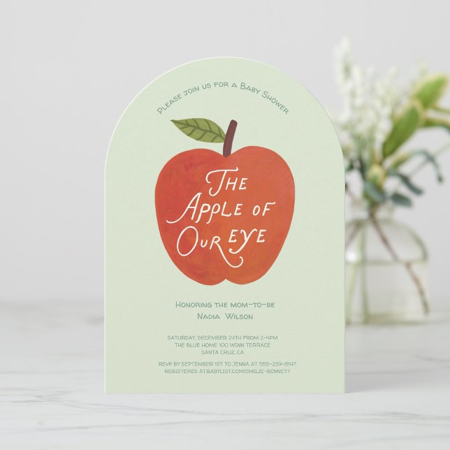 Invitación para Baby Shower La Niña de Nuestros Oj (Subido por el creador)