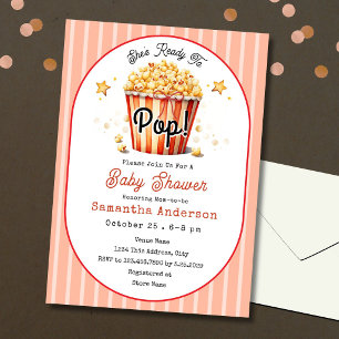 Invitación para Baby Shower 'Listo para Estallar'