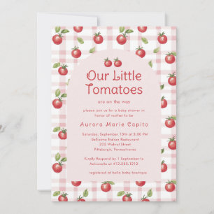 Invitación para Baby Shower Nuestros Pequeños Toma