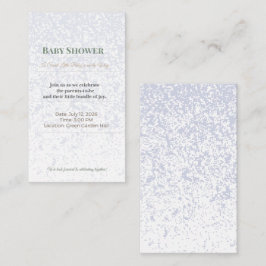 Invitación para Baby Shower | Tarjeta de Oso de Pe