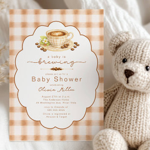Invitación para Baby Shower 'Un Bebé Está Preparan