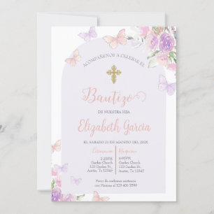 Invitación para bautismo