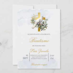 Invitación para bautismo
