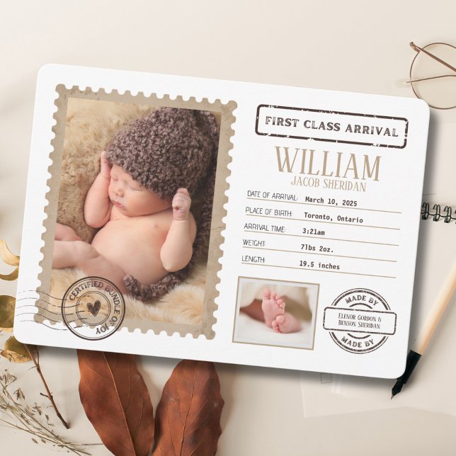 Invitación para bebés de primera clase (Subido por el creador)