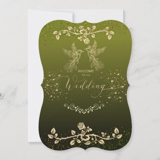 Invitación para boda (Anverso)