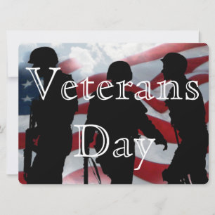 Invitación para conmemorar el Día de los Veteranos