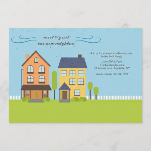 Invitación para conocer a los vecinos