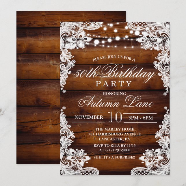 INVITACIÓN PARA CUALQUIER EDAD - Cumpleaños de Adu (Anverso / Reverso)