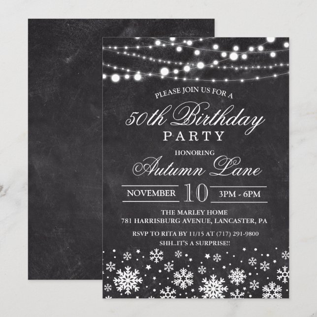 INVITACIÓN PARA CUALQUIER EDAD - Cumpleaños de Adu (Anverso / Reverso)