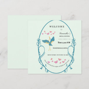 Invitación para Desayuno de Brid Shower de Grulla 