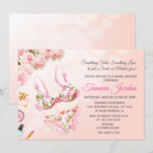 Invitación para Despedida de Soltera de Lencería F