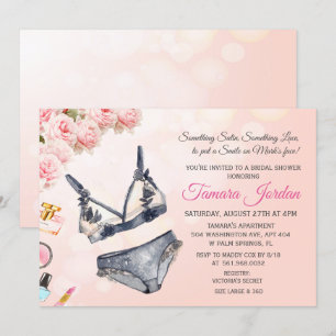 Invitación para Despedida de Soltera de Lencería F