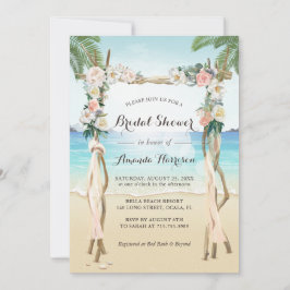 Invitación para Despedida de Soltera en Playa Trop