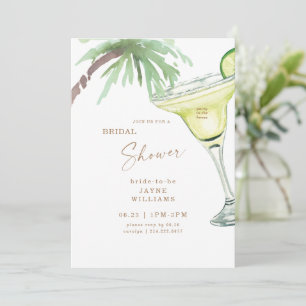 Invitación para Despedida de Soltera Margarita de 