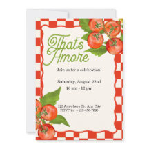 Invitación para Despedida de Soltera 'That's Amore