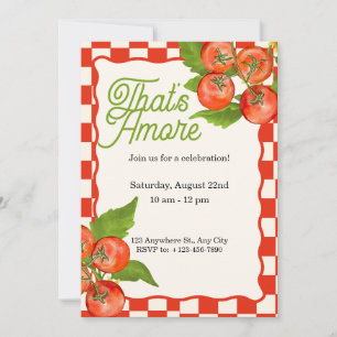 Invitación para Despedida de Soltera 'That's Amore