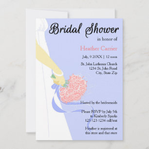 Invitación para Despedida de Soltera - Vestido Ver