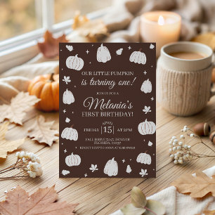 Invitación para el 1er Cumpleaños de Nuestra Peque