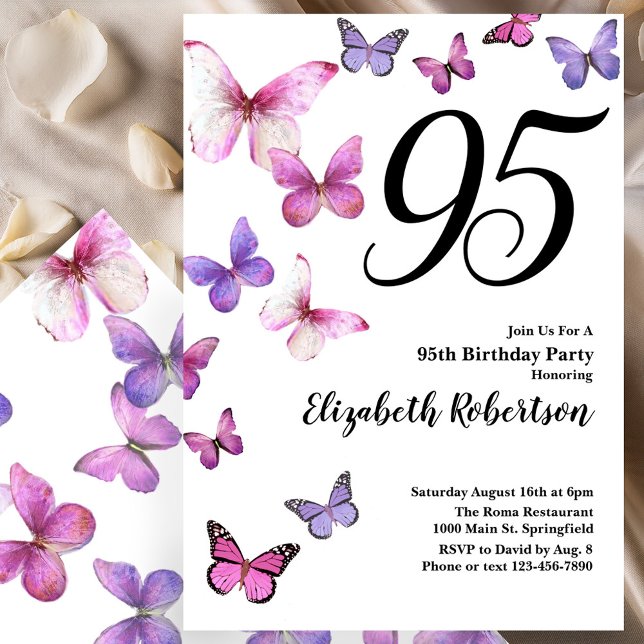 Invitación para el 95 cumpleaños de Butterfly en r (Subido por el creador)