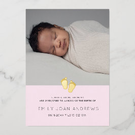 Invitación para el bebé Pato moderno para el bebé 